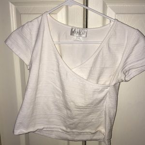 Wrap up crop top